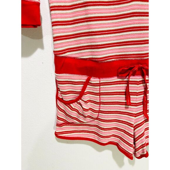 Victoria's Secret pajamas Y2K stripes pink granola girl comfy stretchy women M - Picture 4 of 6